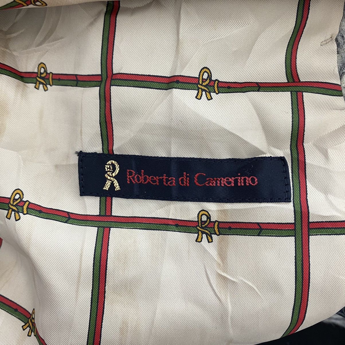 Roberta di Camerino ROBERTA DI CAMERINO Italian Brand Overprint Coat Size US M / EU 48-50 / 2 - 5 Thumbnail