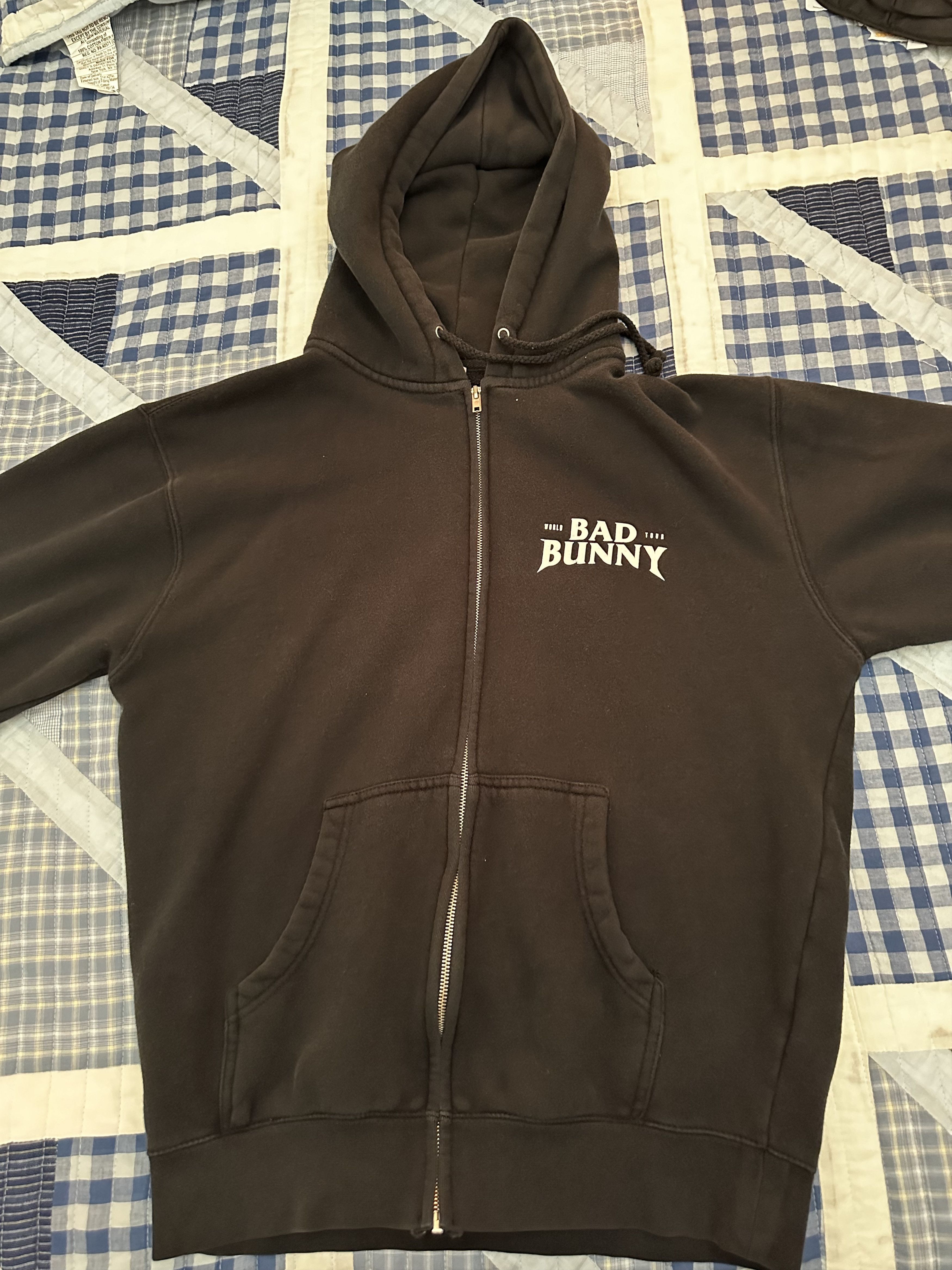 Other Bad Bunny 2022 Concert Hoodie - La Nueva Religion Size US M / EU 48-50 / 2 - 3 Thumbnail