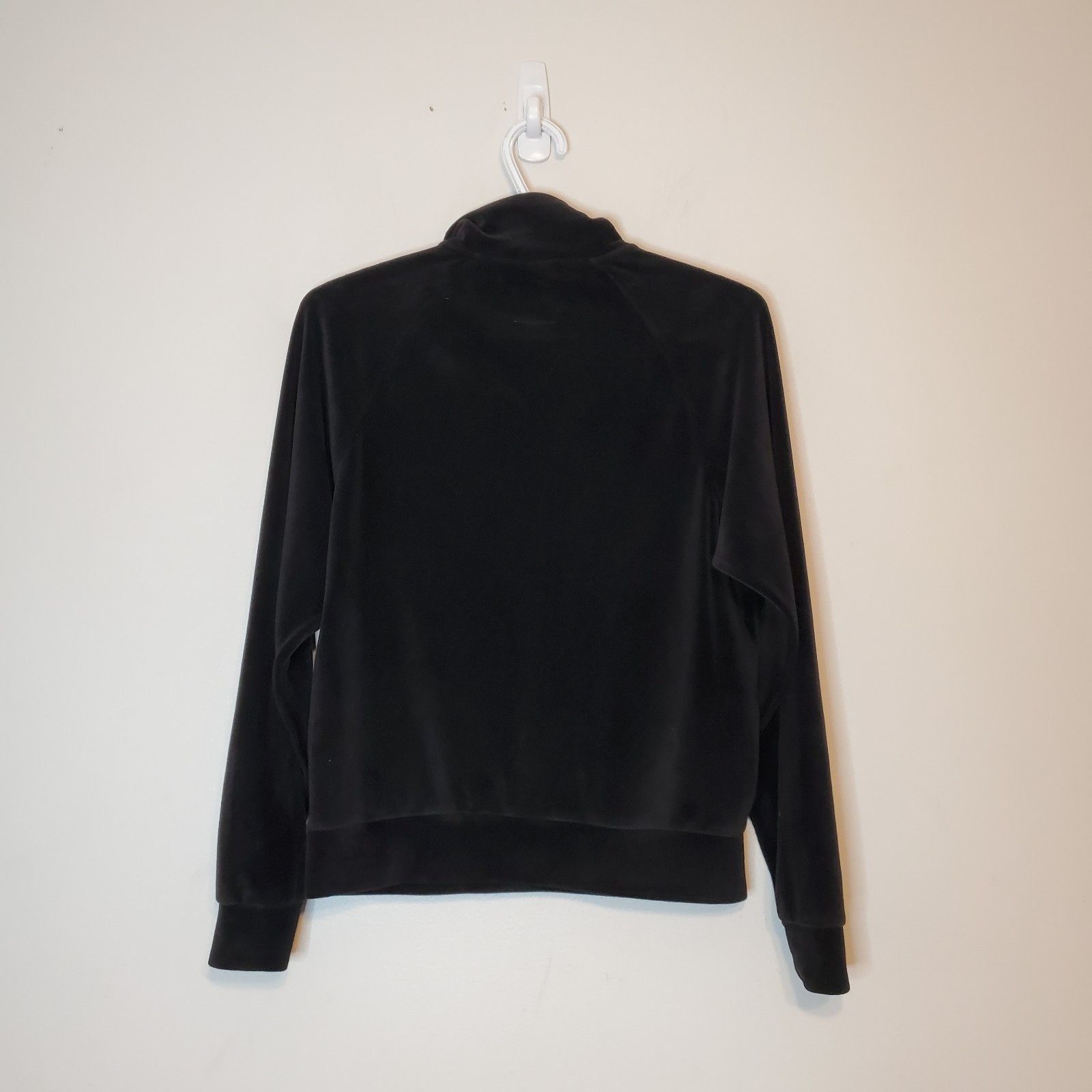 Kith Kith Velour Crest 3/4 Zip Track Jacket Black Size Womens XS Size XS / US 0-2 / IT 36-38 - 2 Thumbnail