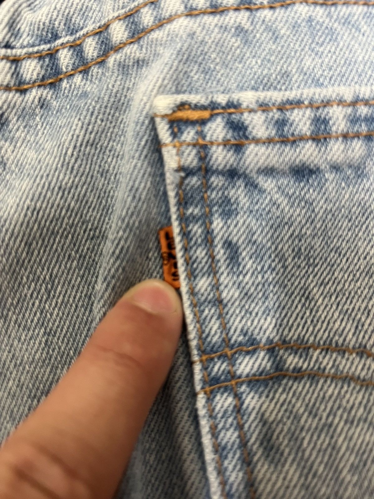Levi's × Vintage Vintage orange tab Levi’s Size US 34 / EU 50 - 8 Thumbnail