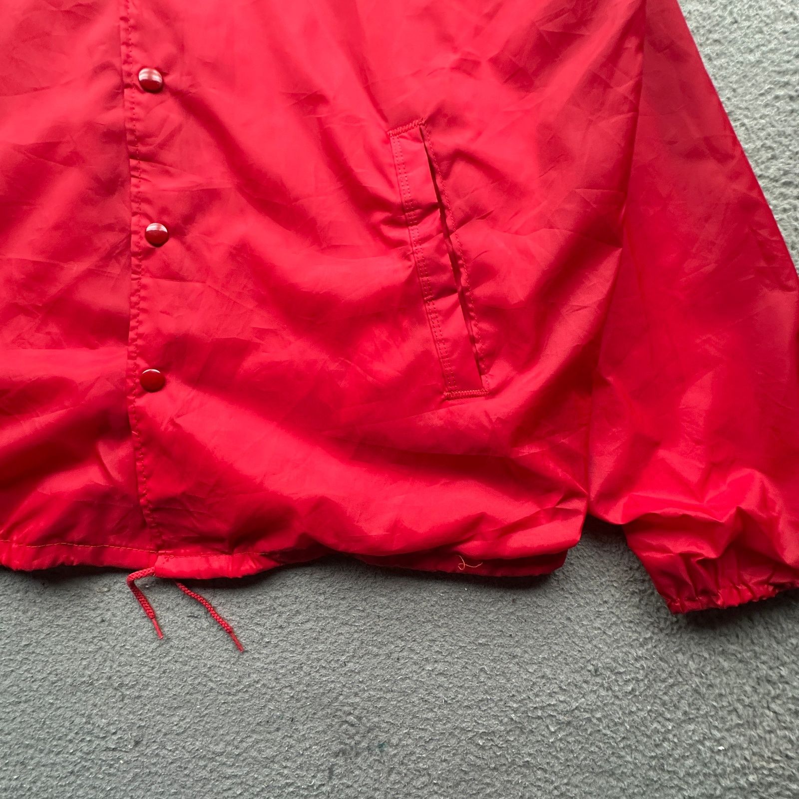 Jerzees Vintage 90s Jerzees Russell Racing Team Jacket Mens XL Red Size US XL / EU 56 / 4 - 12 Thumbnail