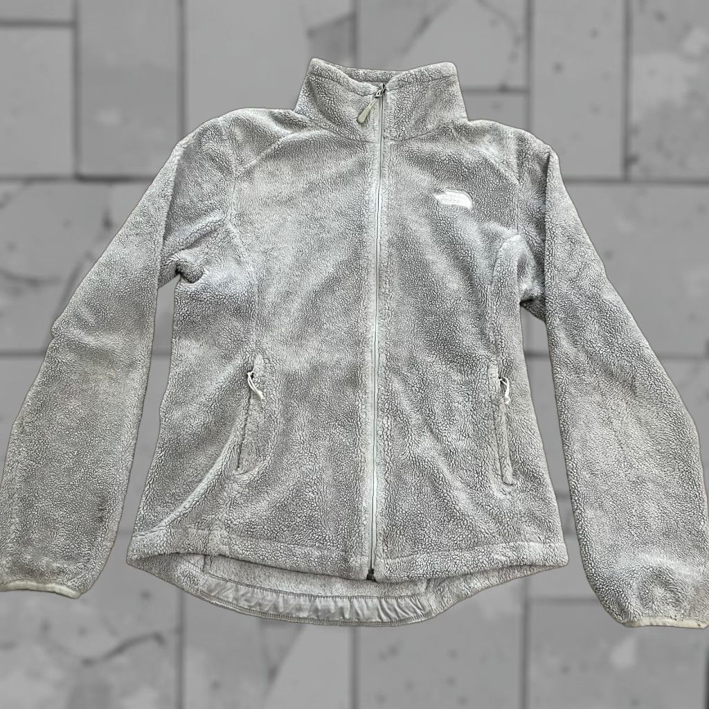 The North Face The North Face Jacket Women S Gray 100% Polyester Zip-up Basic Jacket Womens Size S / US 4 / IT 40 - 1 Thumbnail