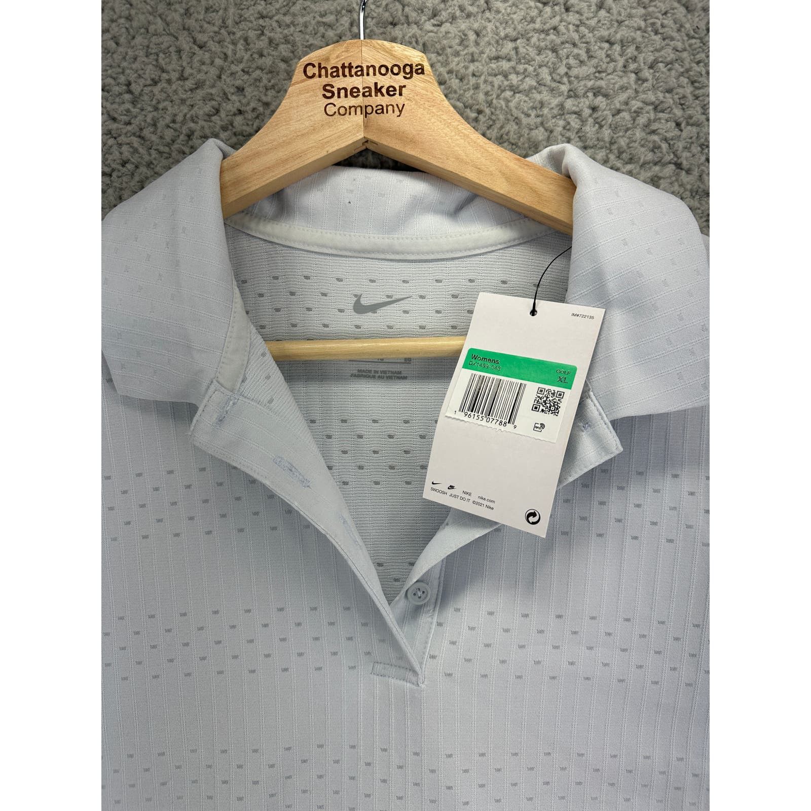 Nike Nike Tennis Performance Polo Shirt Womens Grey Dri-Fit XL Size XL / US 12-14 / IT 48-50 - 7 Thumbnail