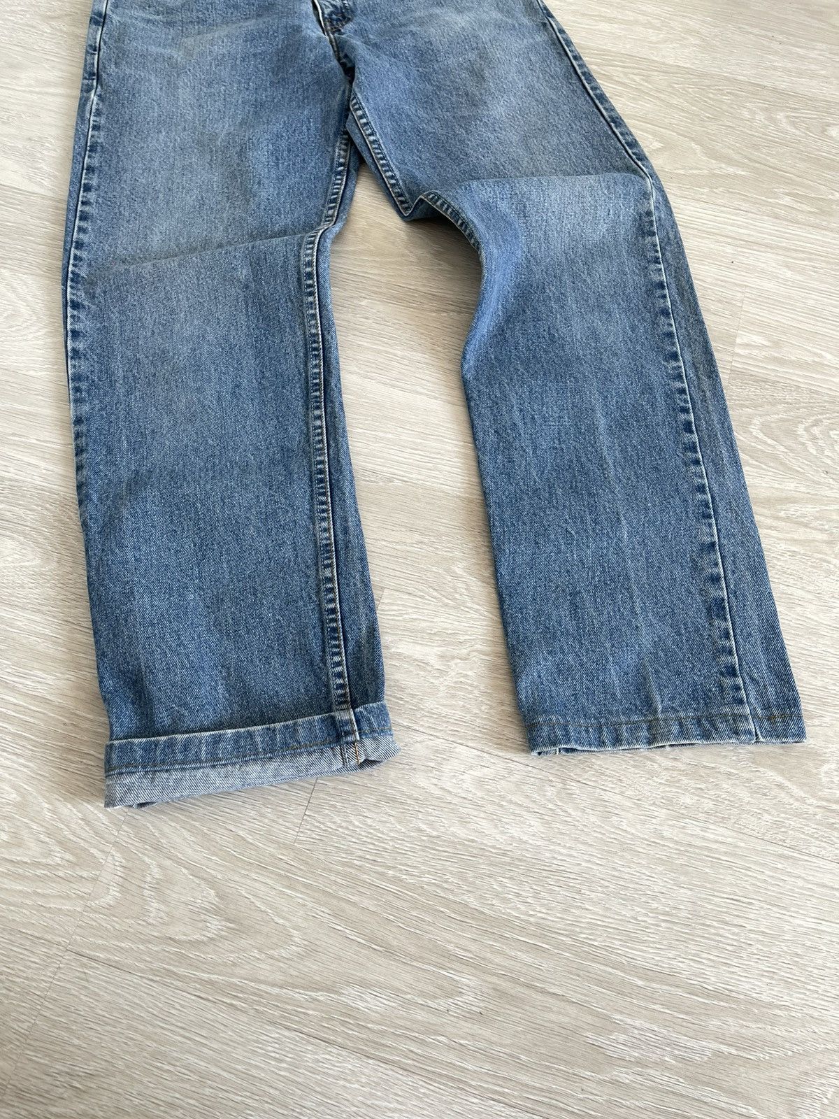Levi's 90's Levi's 615 Vintage Light Wash Orange Tab Straight Jeans Size US 30 / EU 46 - 8 Thumbnail