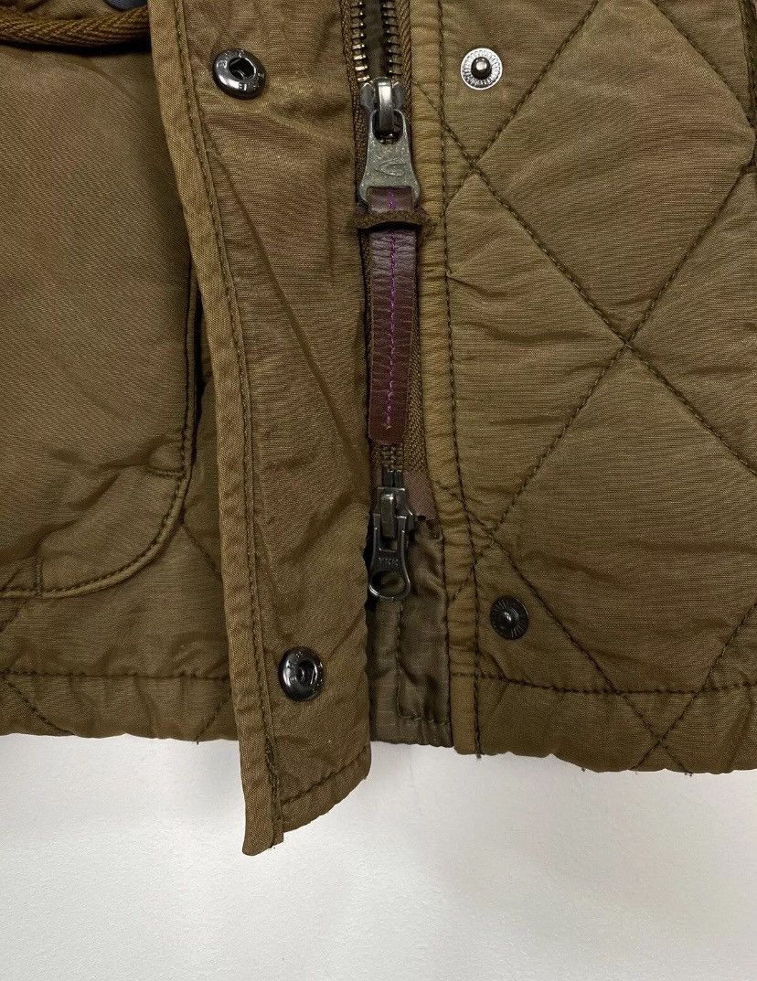 camel active Camel Active Full Zip Military Quilted Jacket Brown USA Size XL / US 12-14 / IT 48-50 - 6 Thumbnail