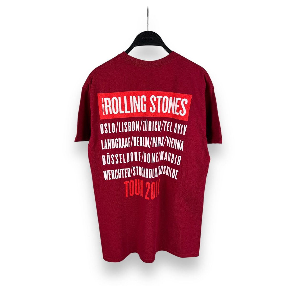 The Rolling Stones Vintage 2014 The Rolling Stones Tour T-Shirt Size US M / EU 48-50 / 2 - 8 Thumbnail