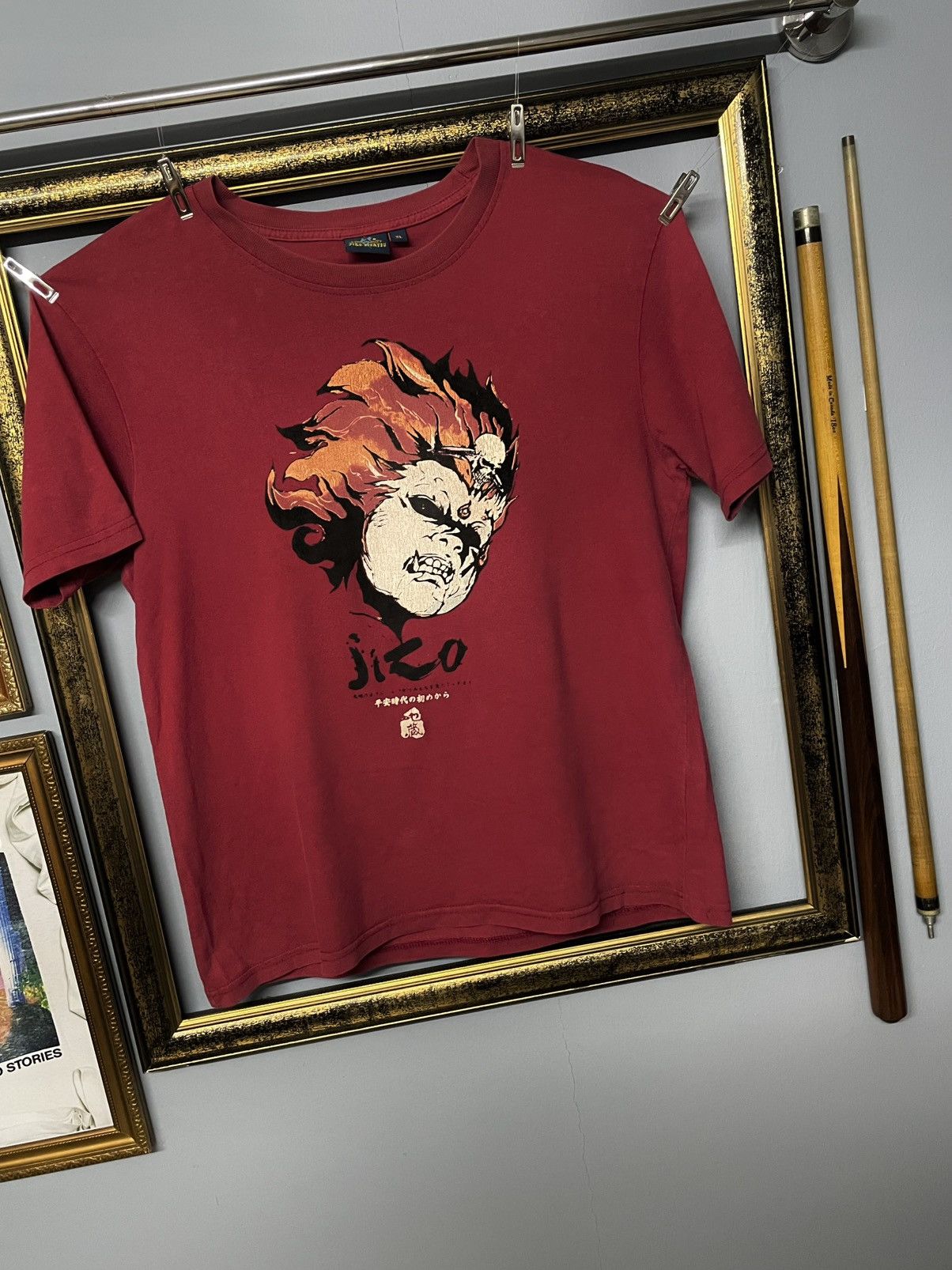 Designer × Japanese Brand × Vintage Vintate 90s Japan Designer Jizo-Bosatsu Mad Skull Head Tee Size US M / EU 48-50 / 2 - 2 Thumbnail