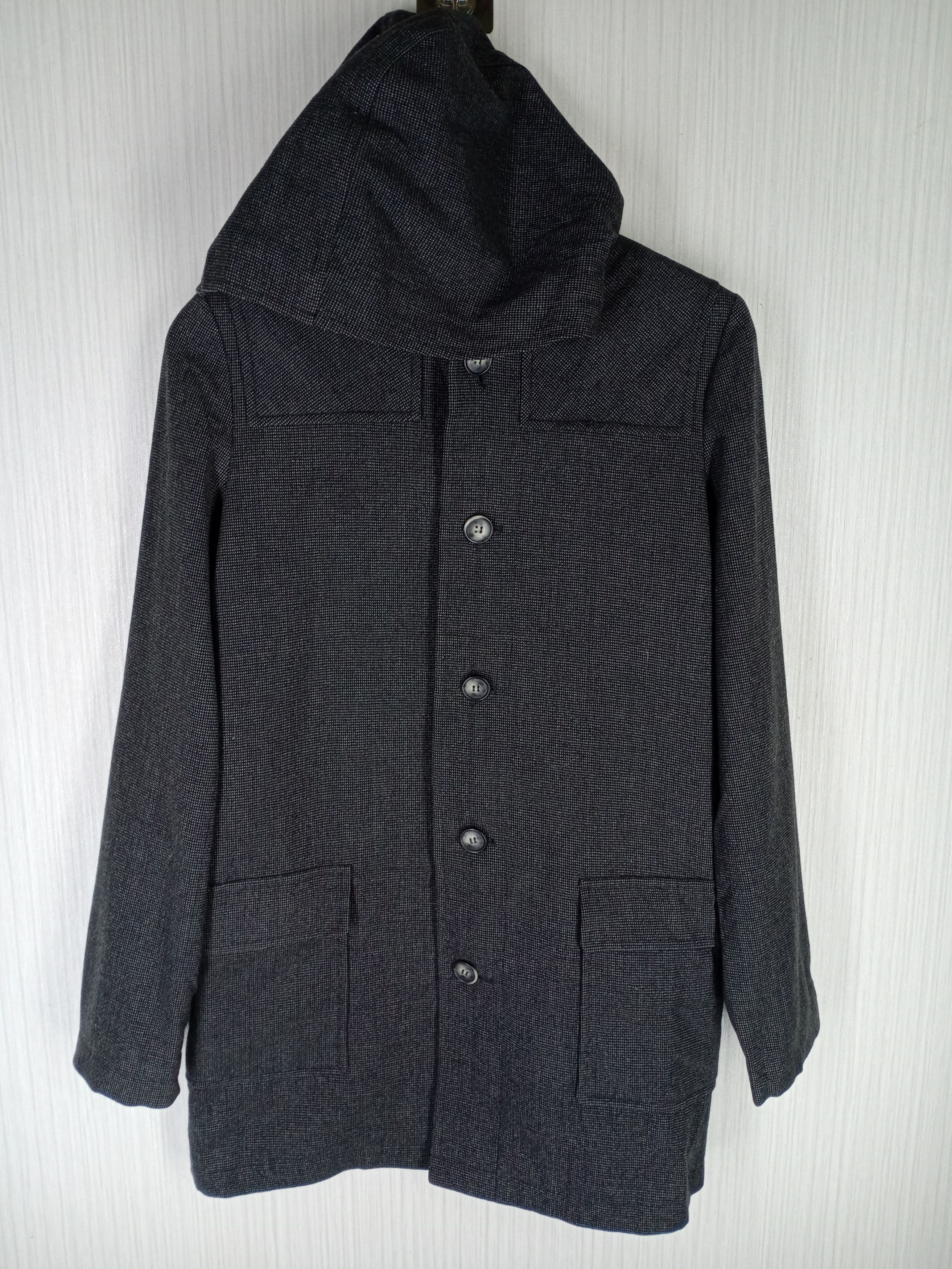 A.P.C. Vintage A.P.C Wool Heavy Overcoat Size US S / EU 44-46 / 1 - 1 Thumbnail