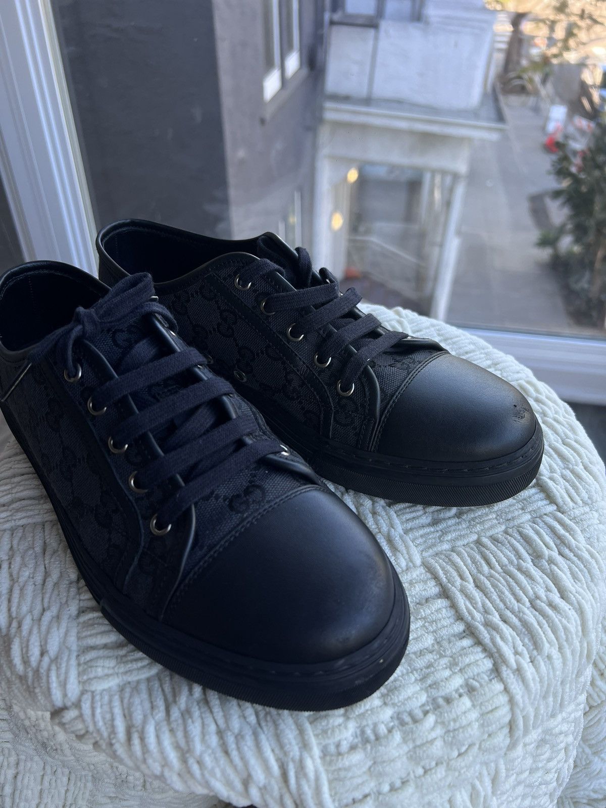 Gucci Gucci Monogram Canvas Logo Size US 7.5 / EU 40-41 - 3 Thumbnail