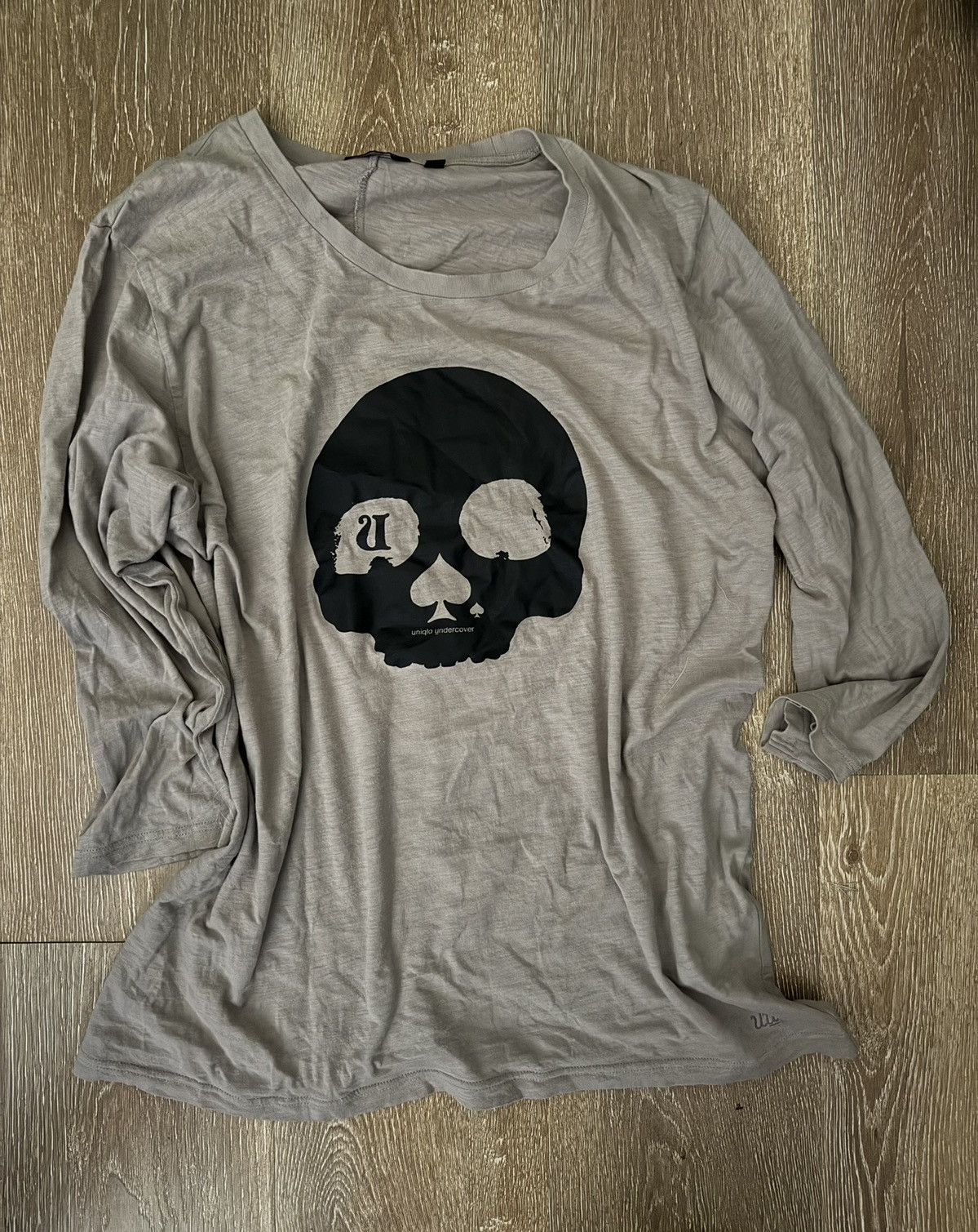 【限定】UNDERCOVER OLD UNIQLO ロンT 黒 スカル UU UNDERCOVER - 【限定】UNDERCOVER OLD UNIQLO ロンT 黒 スカル UU の