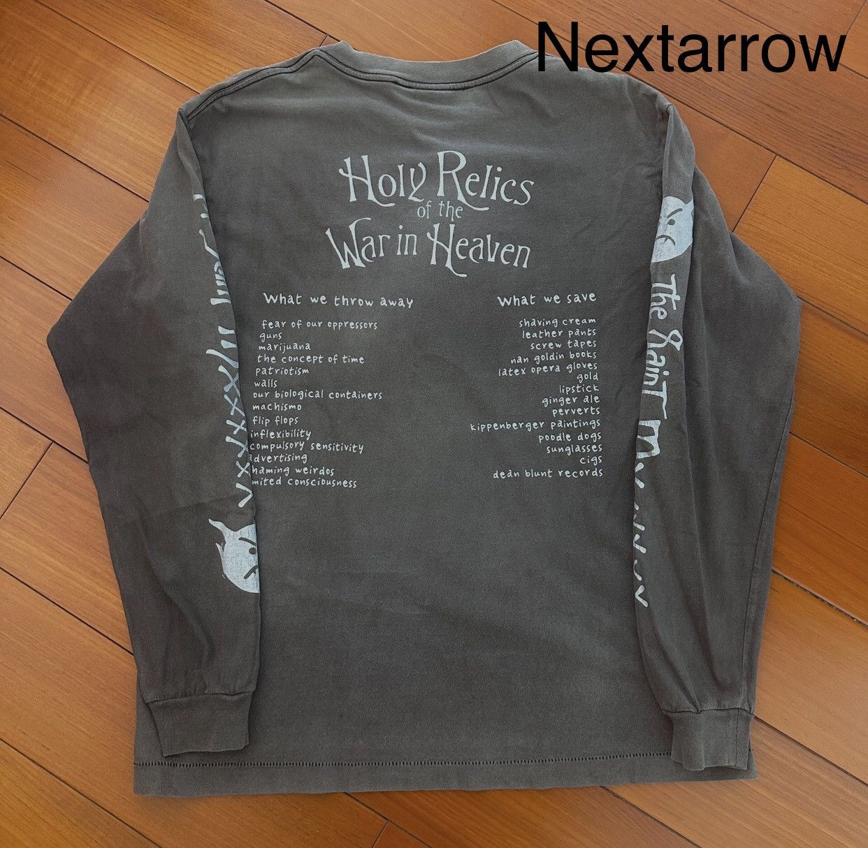 Saint Michael Saint Michael Devil Pumpkin Heavy Metal Long Sleeve Shirt Size US M / EU 48-50 / 2 - 2 Thumbnail
