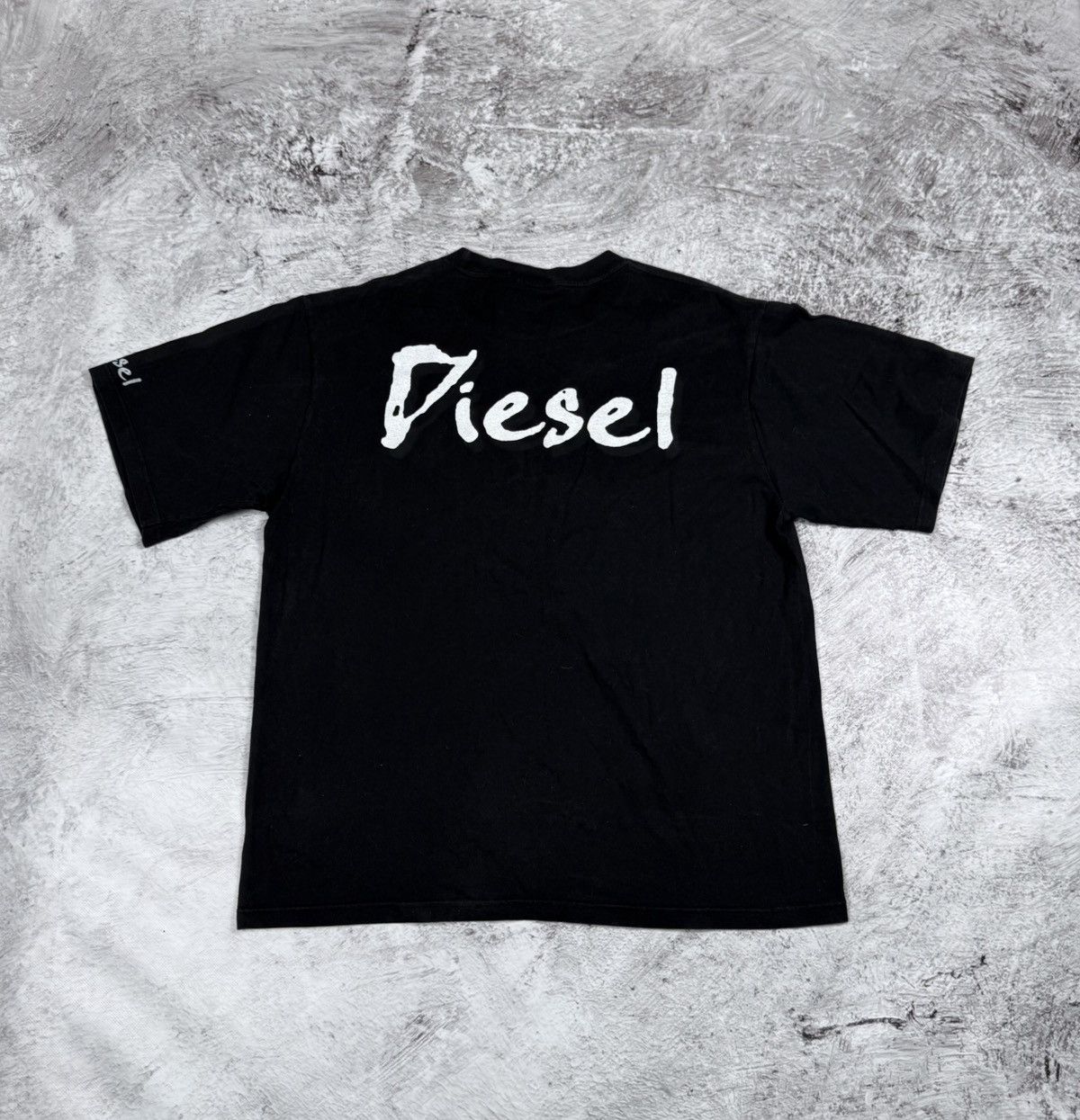 Diesel × Vintage Vintage Diesel T shirt Logo Size US XXL / EU 58 / 5 - 2 Thumbnail