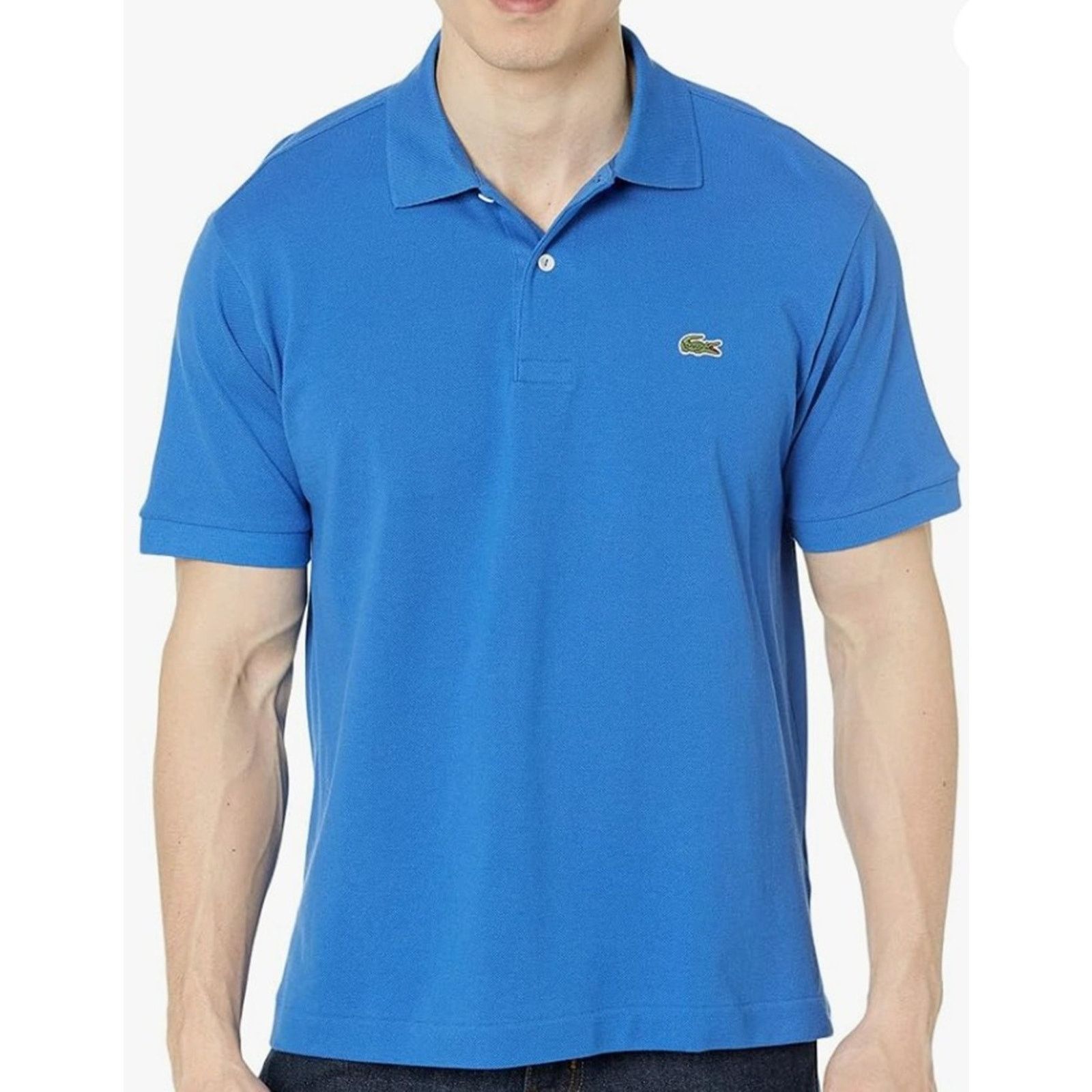 Lacoste Lacoste Men's Short Classic Chine L.1212 Polo Kingdom XL Size US XL / EU 56 / 4 - 1 Thumbnail