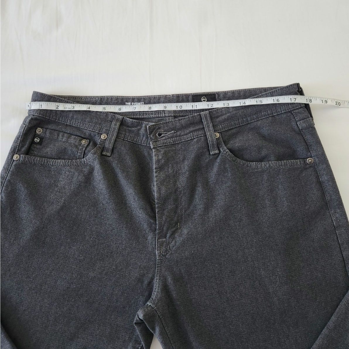 AG Adriano Goldschmied AG Adriano Goldschmied Everett Slim Straight Jeans Men Gray Size US 34 / EU 50 - 4 Thumbnail