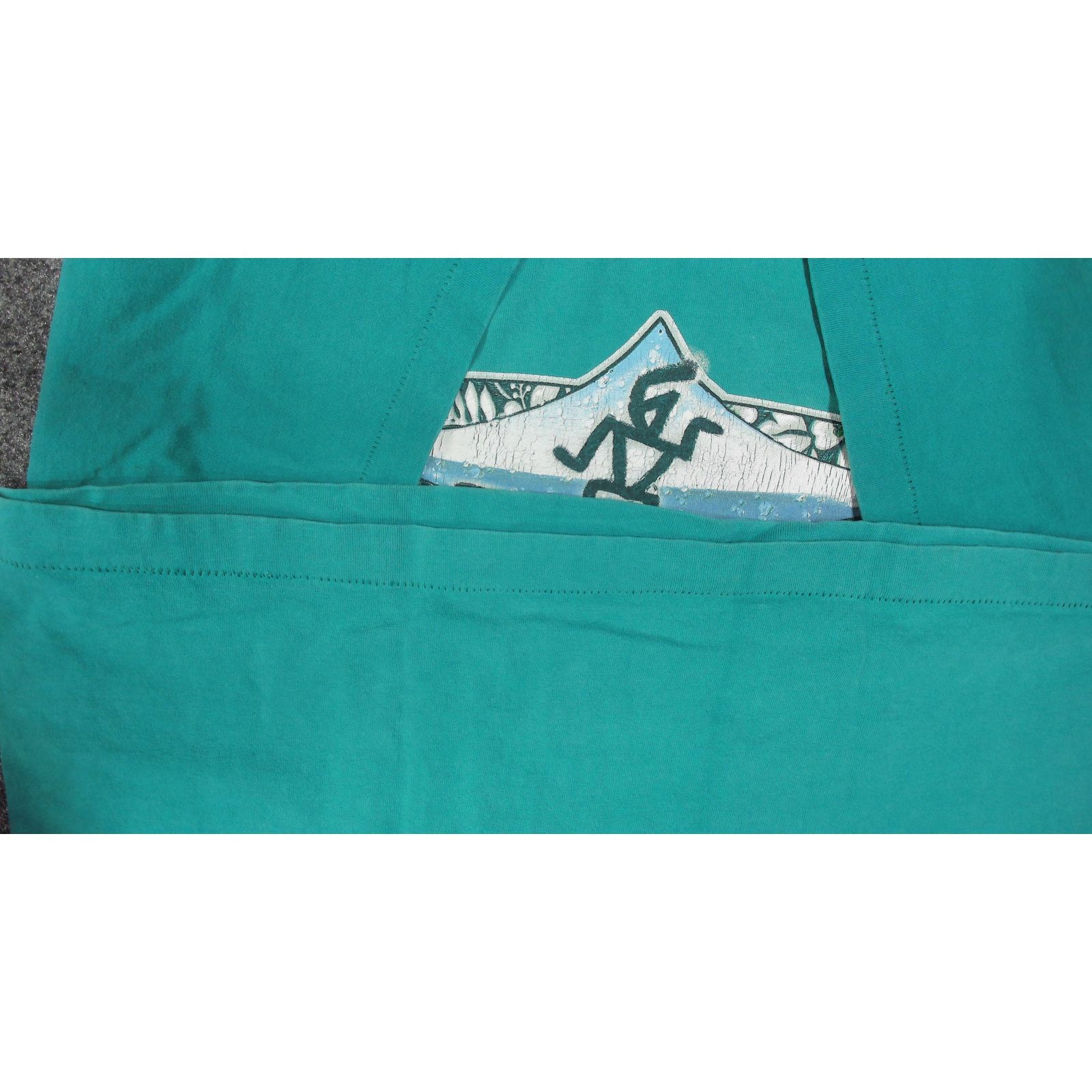 Fruit Of The Loom 90s Fruit of the Loom Single Stitch Hawaii Old English Tee Size US XL / EU 56 / 4 - 10 Thumbnail