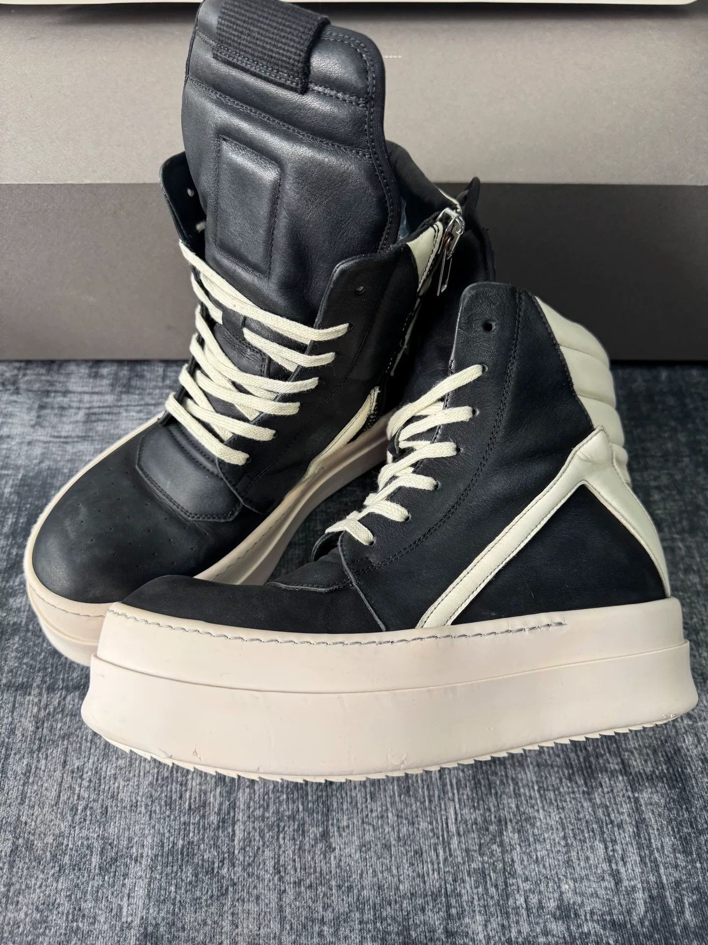 Rick Owens Rick Owens Pink Hitop Sneakers 40 Men Size US 7.5 / EU 40-41 - 1 Thumbnail