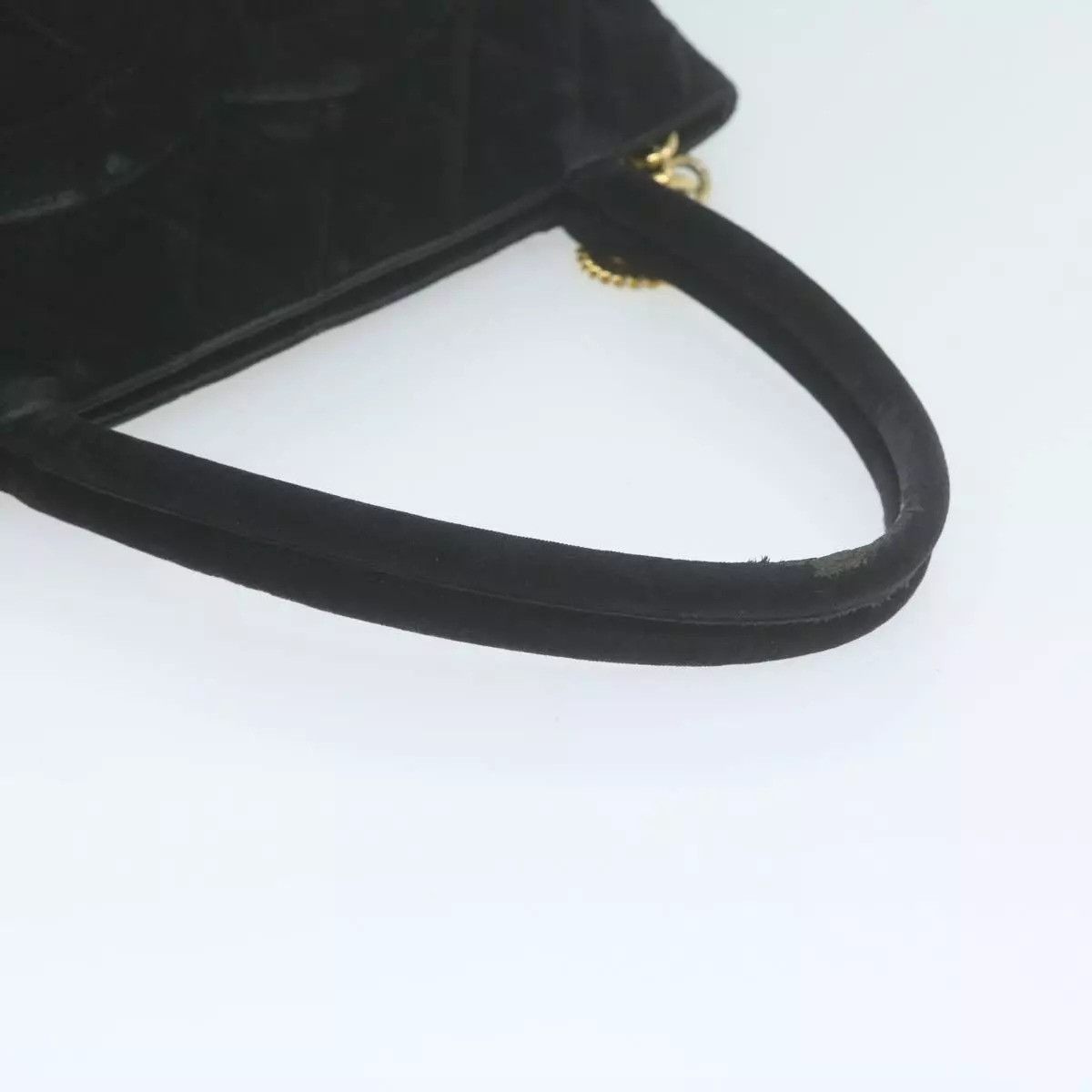 Chanel CHANEL Materasse Tote Bag Velor Standard Black Size ONE SIZE - 5 Thumbnail