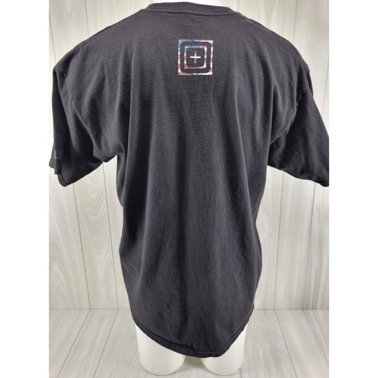 Vintage 5.11 Tactical United We Stand USA Flag Black Short Sleeve T-Shirt Men’s XL Size US XL / EU 56 / 4 - 5 Thumbnail