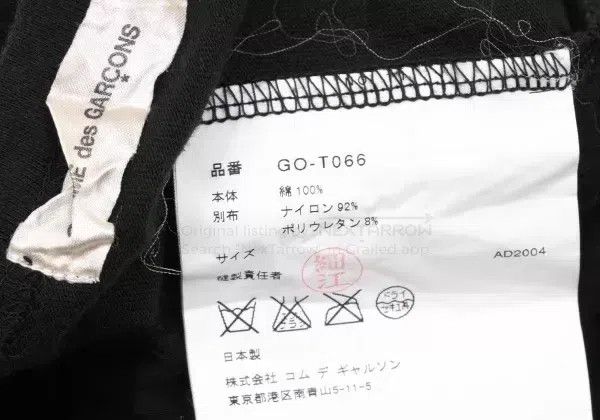 Comme des Garcons Comme Des Garcons size F Black Vintage Lace Trim Top Size L / US 10 / IT 46 - 9 Thumbnail