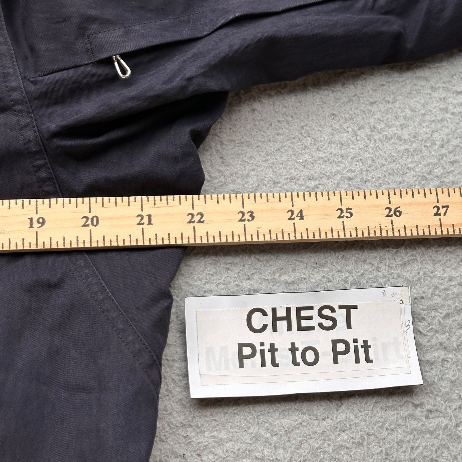 Wings + Horns Wings + Horns Alpha Mac Coat Navy Mens Large Size US L / EU 52-54 / 3 - 6 Thumbnail