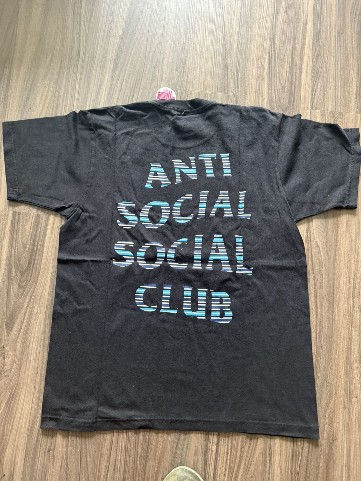 Anti Social Social Club × Fragment Design Anti Social Social Club x Fragment Tee Black/Blue Size M Size US M / EU 48-50 / 2 - 5 Thumbnail