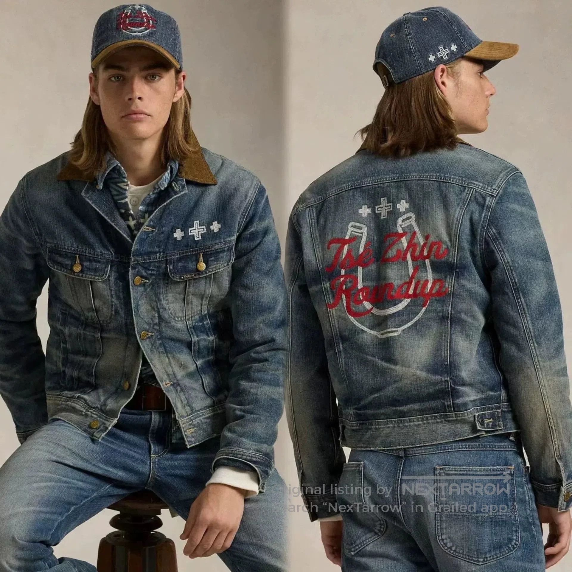 Polo Ralph Lauren Denim Day Dream Baseball Cap. Size ONE SIZE - 7 Thumbnail
