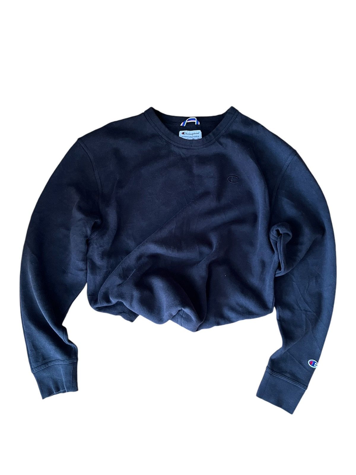 Champion Washed Black Vintage Champion Boxy Crewneck Size US L / EU 52-54 / 3 - 2 Thumbnail