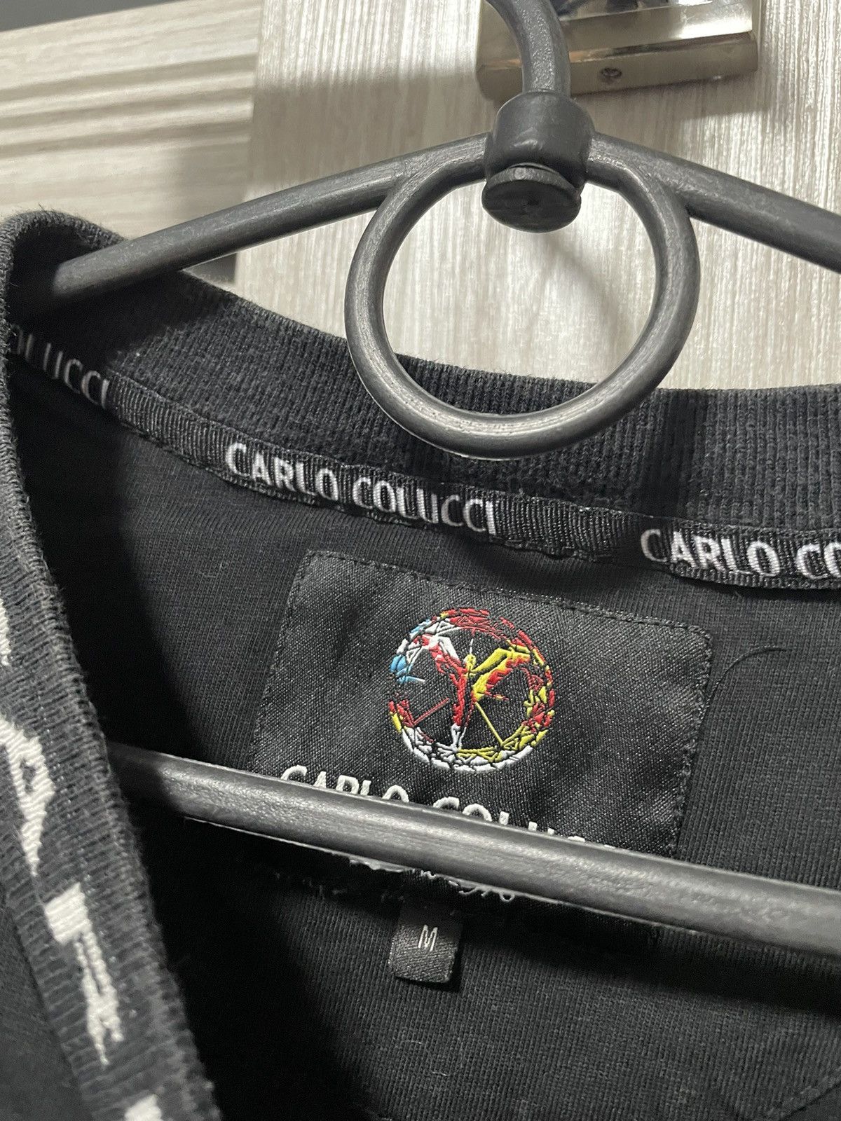 Carlo Colucci Carlo Colucci Vintage Black Logo Streetwear T-Shirt M Size US M / EU 48-50 / 2 - 10 Thumbnail