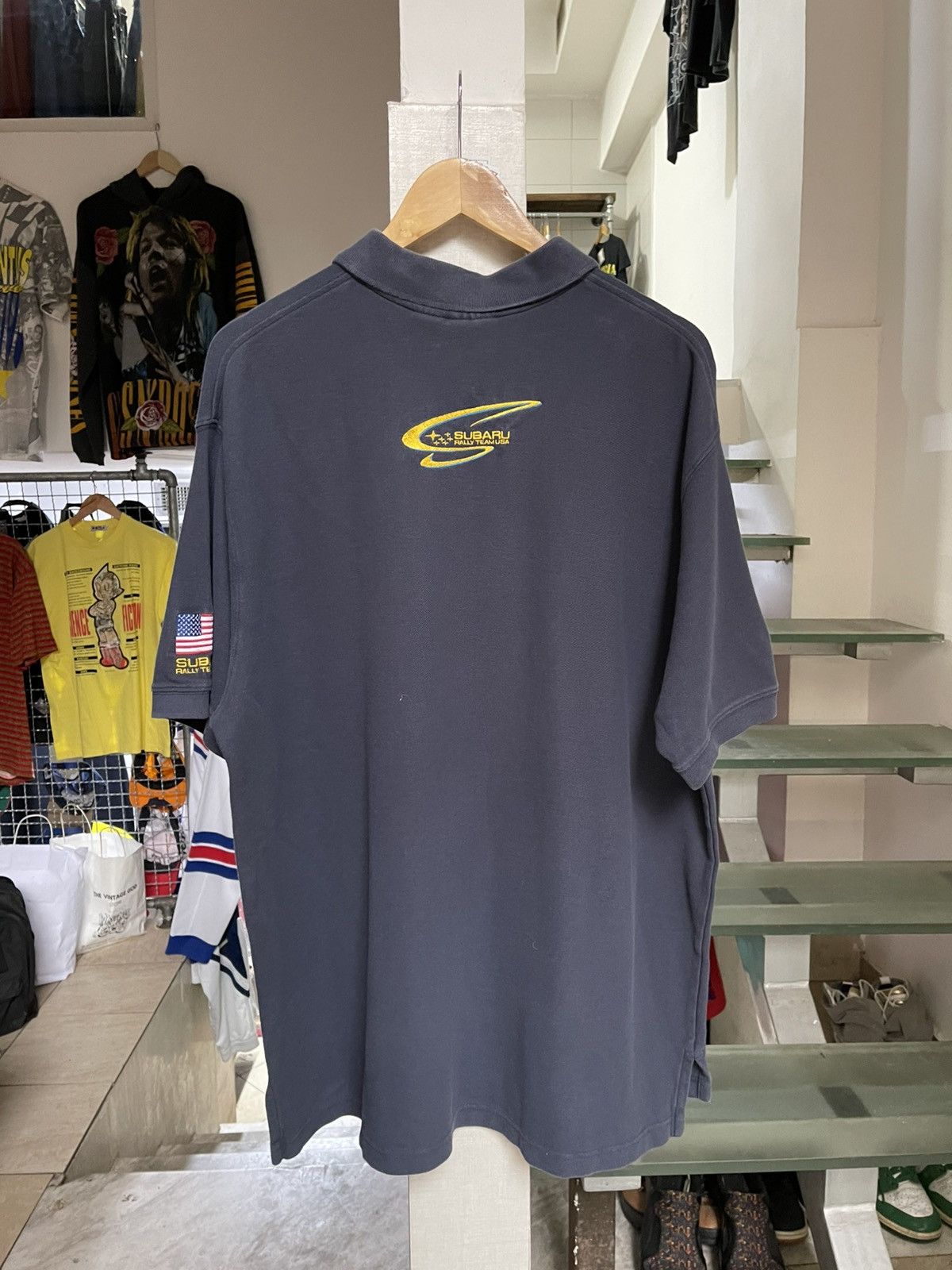 L.L. Bean × Vintage Vintage Subaru Rally Team USA t shirt wrc Size US XL / EU 56 / 4 - 3 Thumbnail