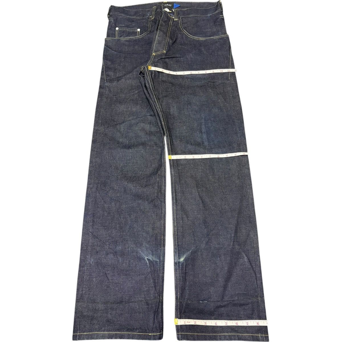 Junya Watanabe Vintage Japanese Brand Raw Denim Baggy Jeans Size US 33 - 8 Thumbnail
