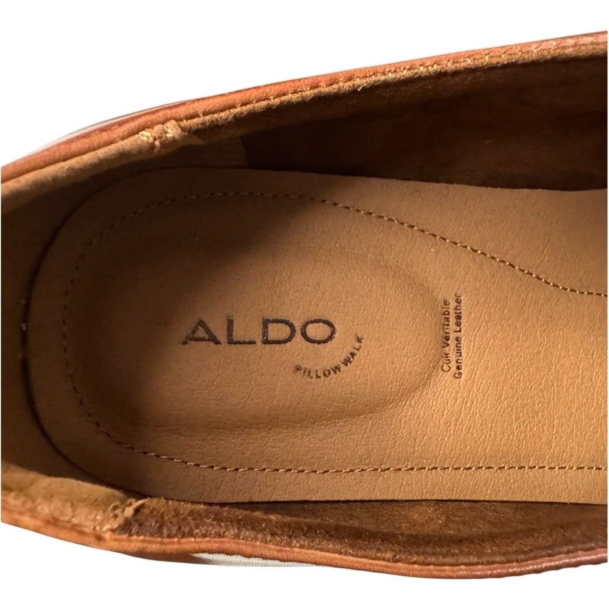 Aldo Aldo NEW Decker Brown Leather Lace Up Oxford Dress Shoes Size US 13 / EU 46 - 9 Thumbnail