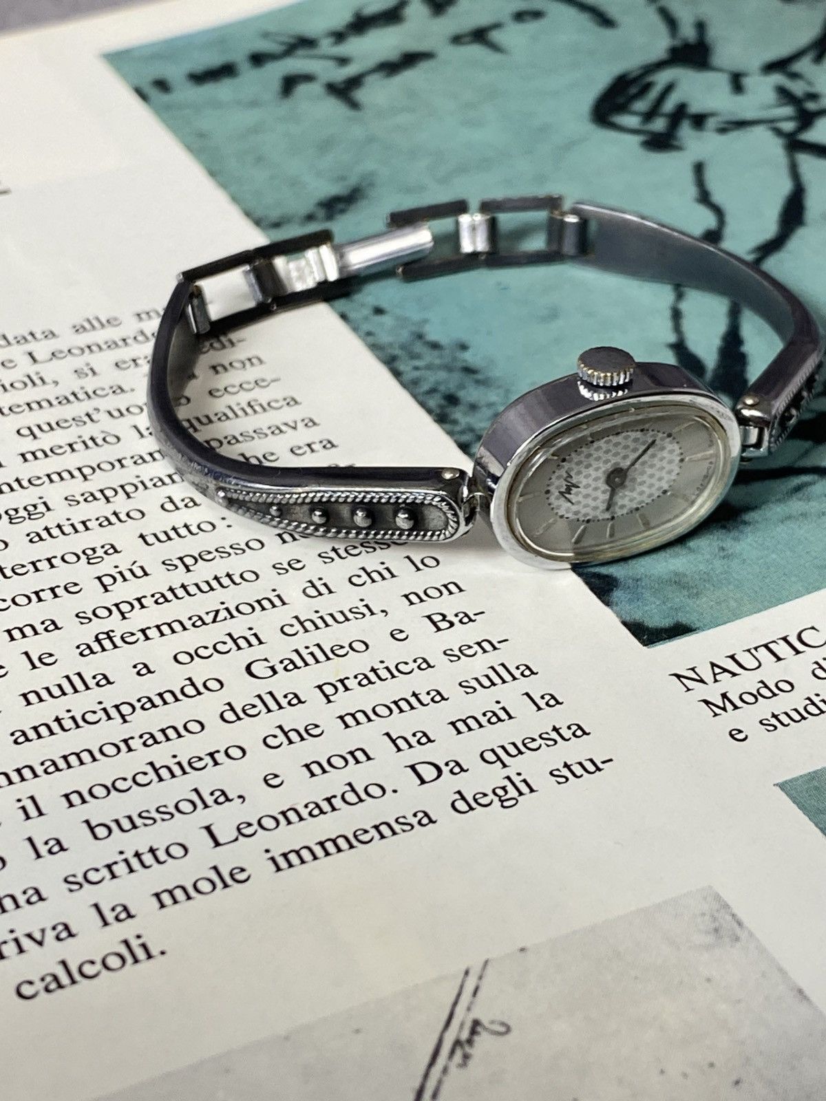 Japanese Brand Vintage Luch Cocktail Watch Silver Tone Mesh Dial USSR Size ONE SIZE - 3 Thumbnail