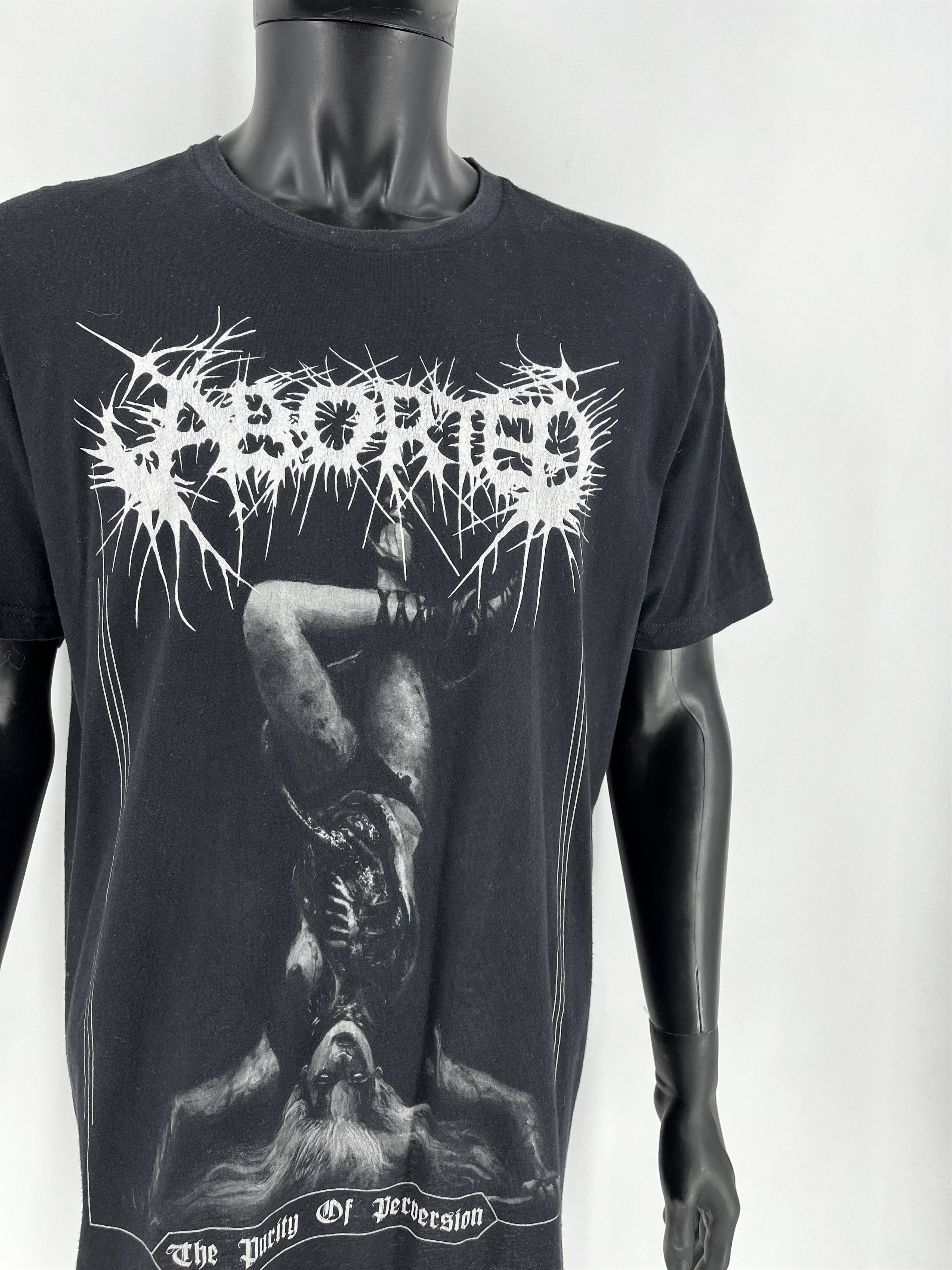 Band Tees The Purity Of Perversion Aborted Band Black T-Shirt Cotton Size US XL / EU 56 / 4 - 6 Thumbnail