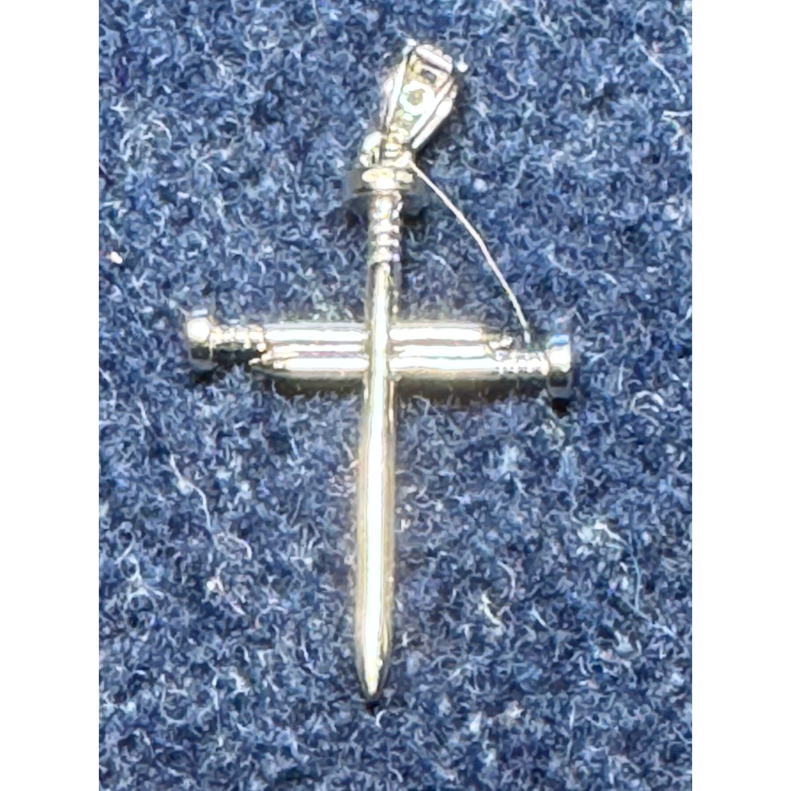 Other 3 Nails Diamonds On Bail Cross Pendant Size ONE SIZE - 5 Thumbnail