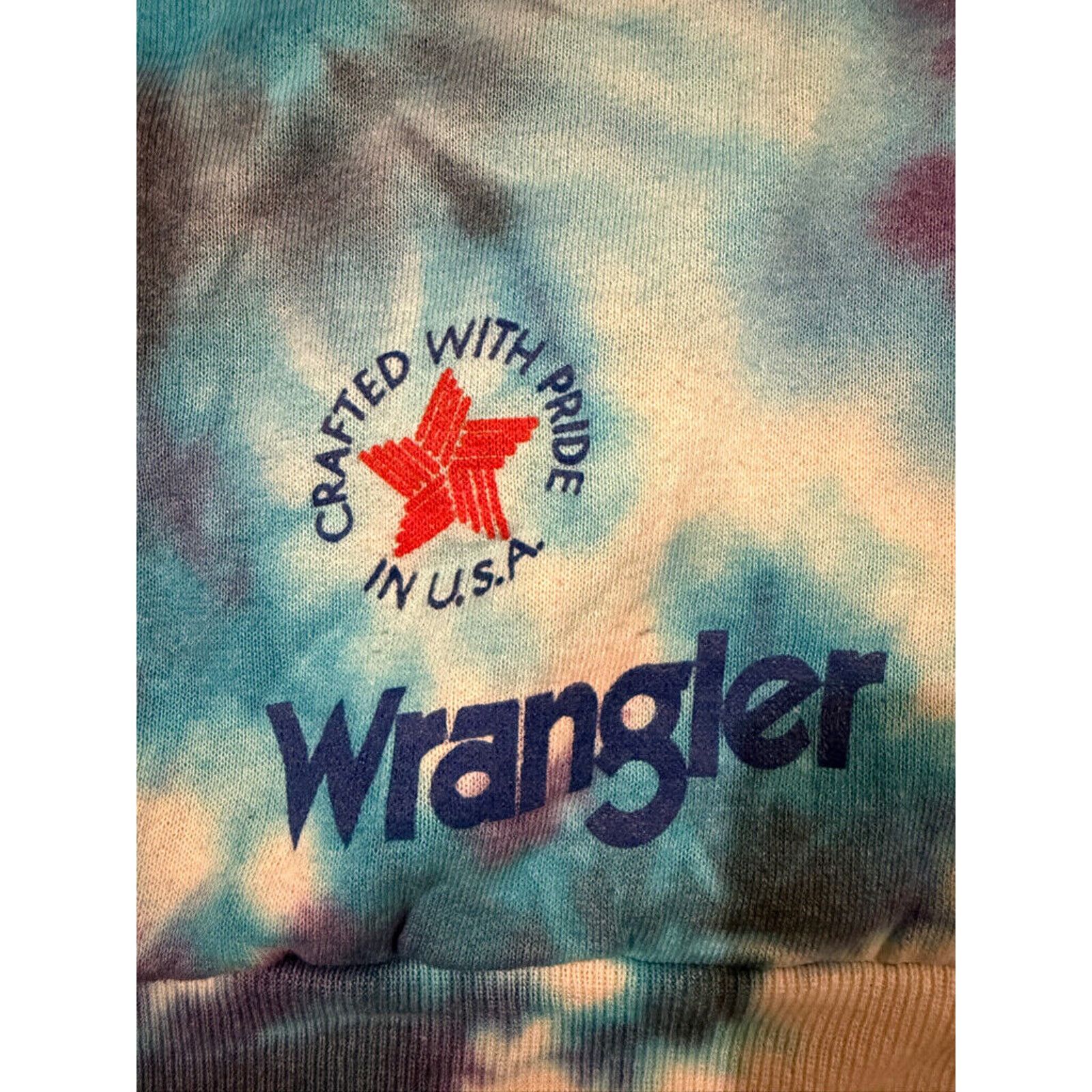Wrangler Vintage Wrangler Sweater Custom Star Tie Dye Size M Size M / US 6-8 / IT 42-44 - 3 Thumbnail