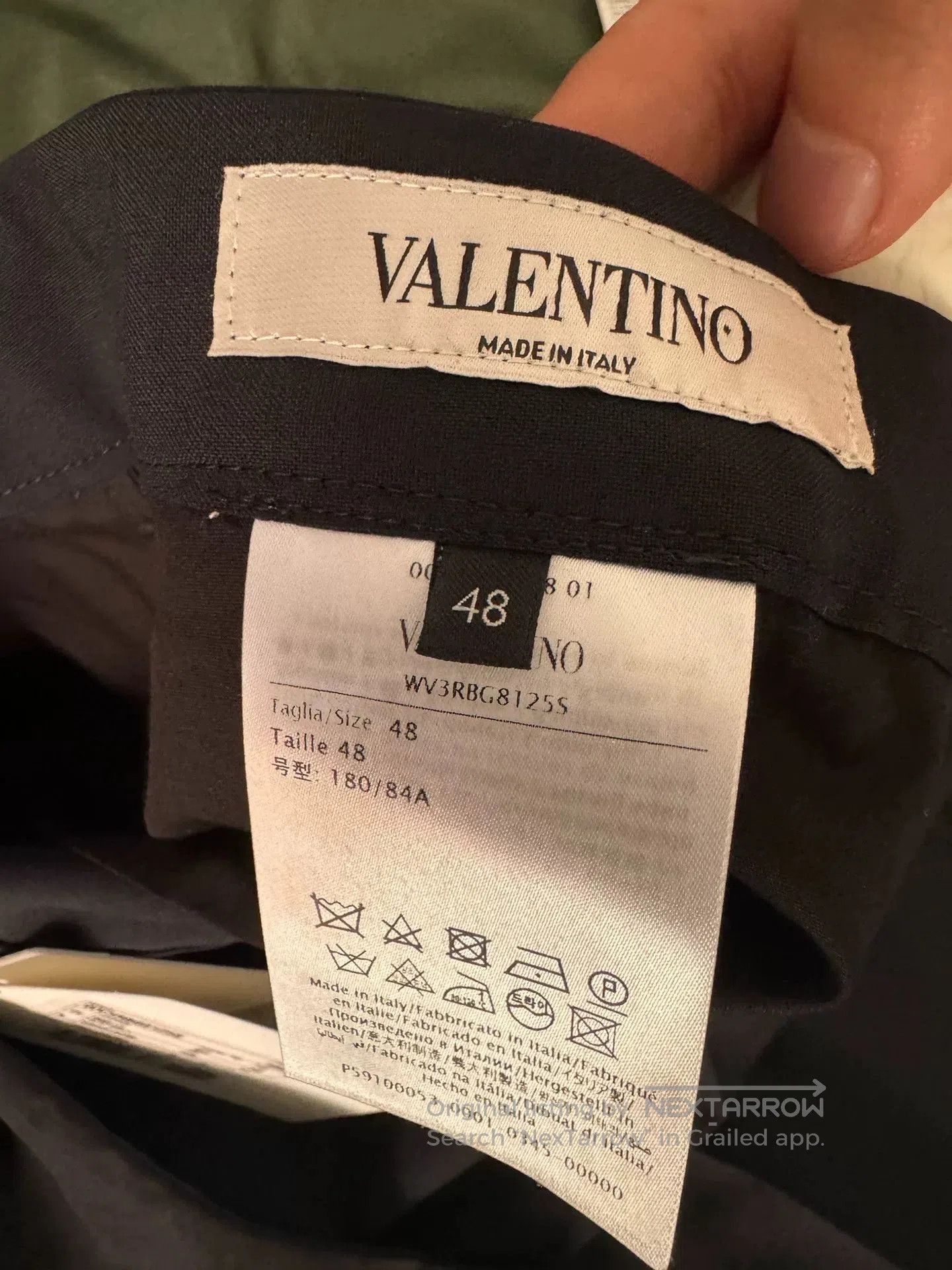 Valentino Valentino Men's Wool Casual Trousers. Size US 38 / EU 54 - 2 Thumbnail