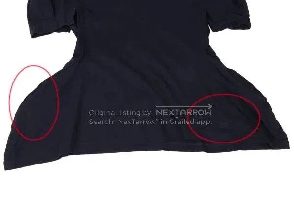 Comme des Garcons Comme Des Garcons Navy Retro Lace Deformed Top Size S / US 4 / IT 40 - 5 Thumbnail