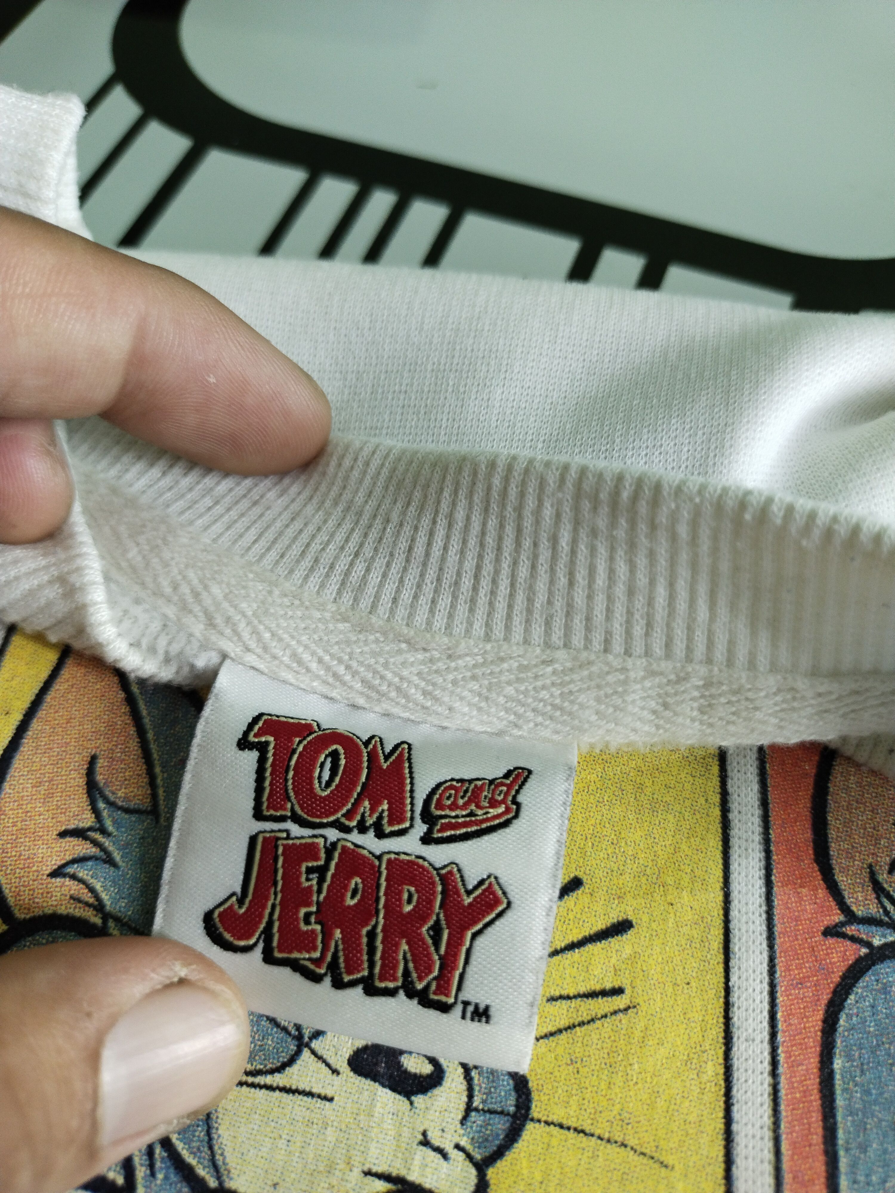 Anime × Vintage × Warner Bros Vtg Tom and Jerry American Animated Sweatshirt Size US M / EU 48-50 / 2 - 7 Thumbnail