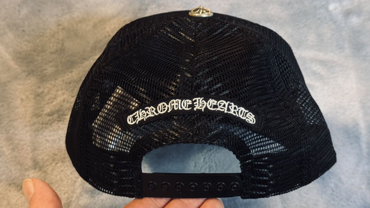 Chrome Hearts Chrome Hearts Cemetery Crosses Trucker Hat Size ONE SIZE - 3 Thumbnail