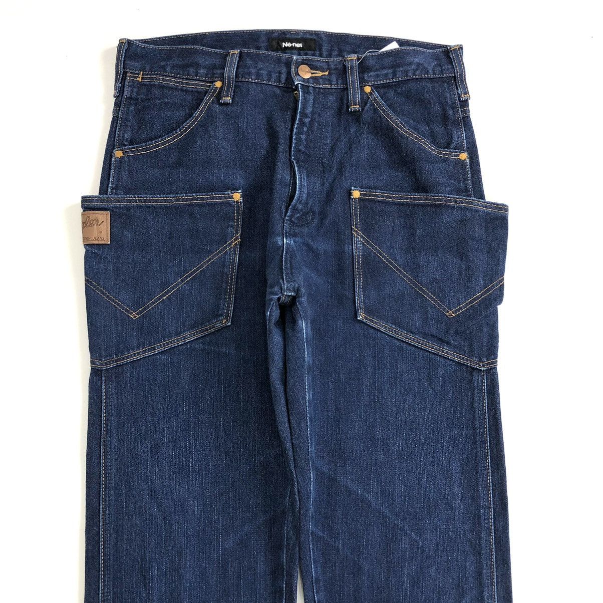 Issey Miyake × Ne-Net Y2K Wrangler x Ne-Net Japan by Issey Miyake Big Pocket Jeans Size US 30 / EU 46 - 7 Thumbnail