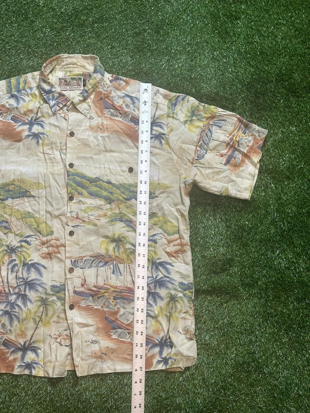 Tori Richard TORI RICHARD HAWAIIAN SHIRT size LARGE Size US L / EU 52-54 / 3 - 2 Thumbnail