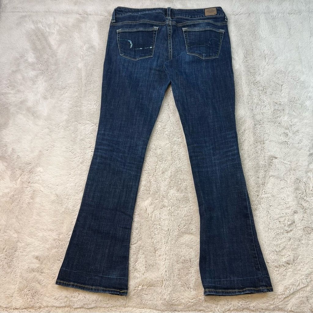 American Eagle Outfitters American Eagle Skinny Kick Flare Jeans Sz 10 Stretch Bootcut Size 32" / US 10 / IT 46 - 9 Thumbnail