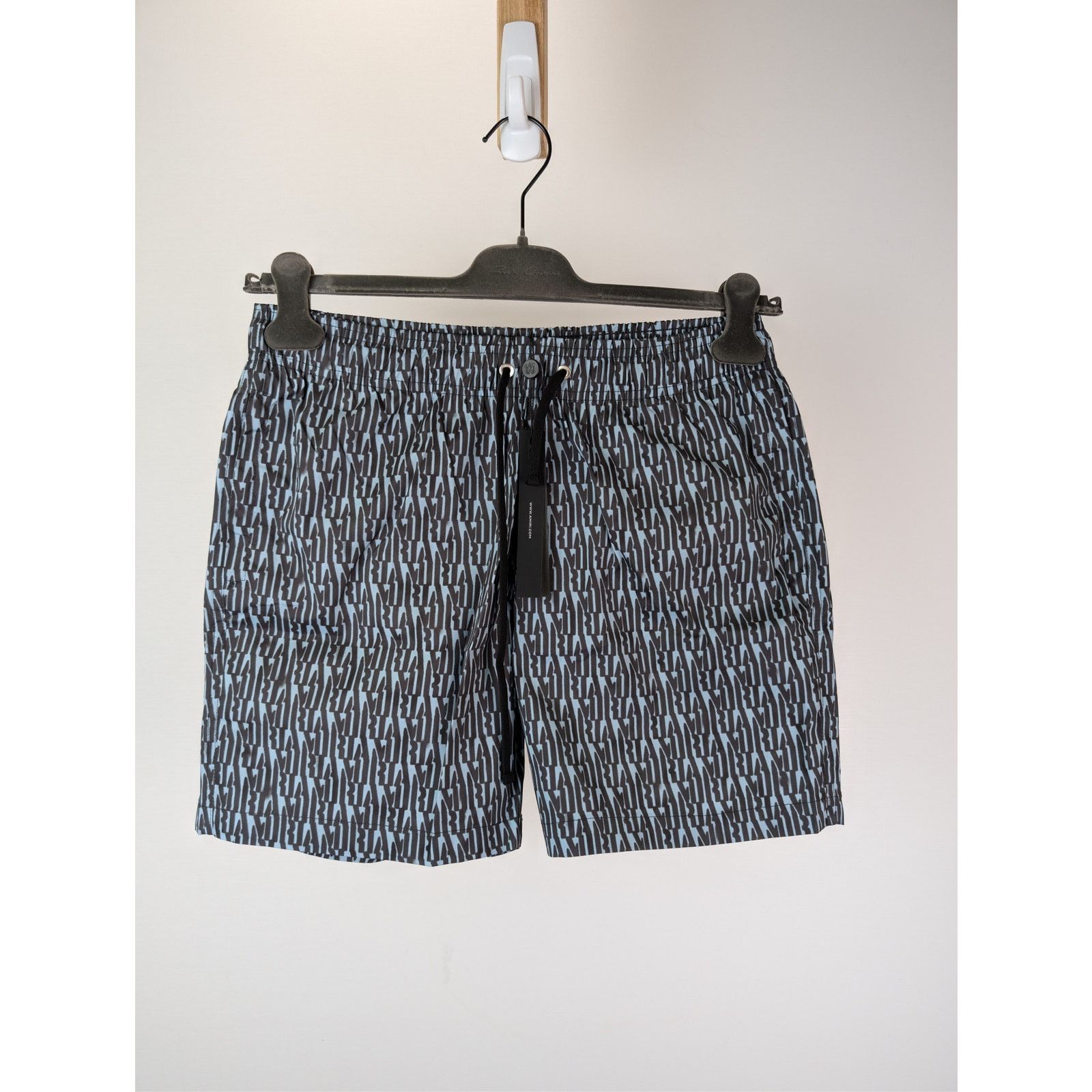 Amiri o1rshd1 Allover Amiri Swim Trunk Short in Dusty Blue Size US 38 / EU 54 - 9 Thumbnail