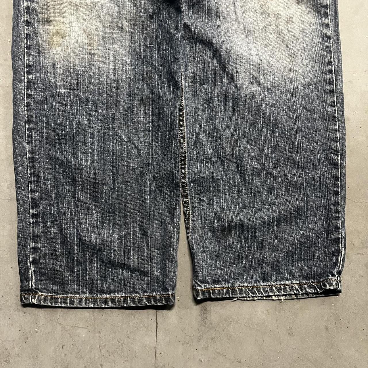Levi's × Vintage Vintage Y2K Baggy Levis Skater Style Dark Wash Denim Jeans! Size US 40 / EU 56 - 5 Thumbnail