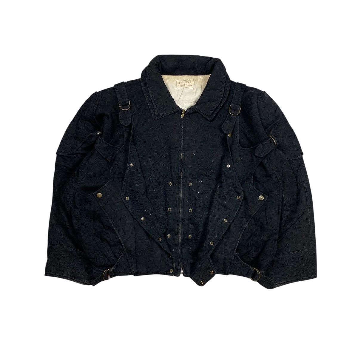 Issey Miyake × Japanese Brand Vintage Monte Viso Utility Hunting Work Jacket Size US L / EU 52-54 / 3 - 3 Thumbnail