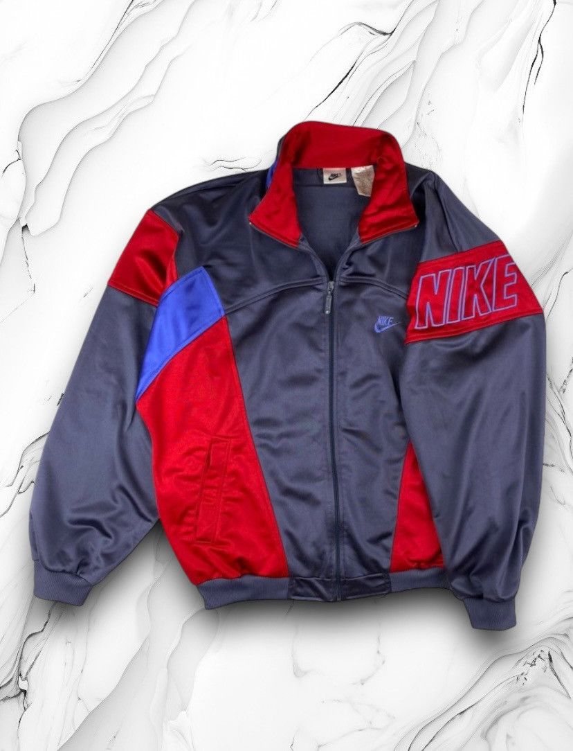Nike × Vintage Mens Vintage Nike Jacket Bomber Size M Size US M / EU 48-50 / 2 - 1 Thumbnail