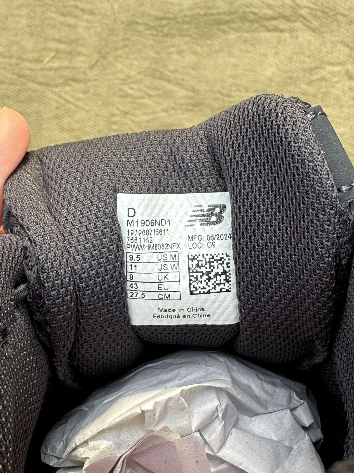 New Balance New Balance 1906U Bricks & Wood Echos of a Butterfly Sz 9.5M Size US 9.5 / EU 42-43 - 6 Thumbnail