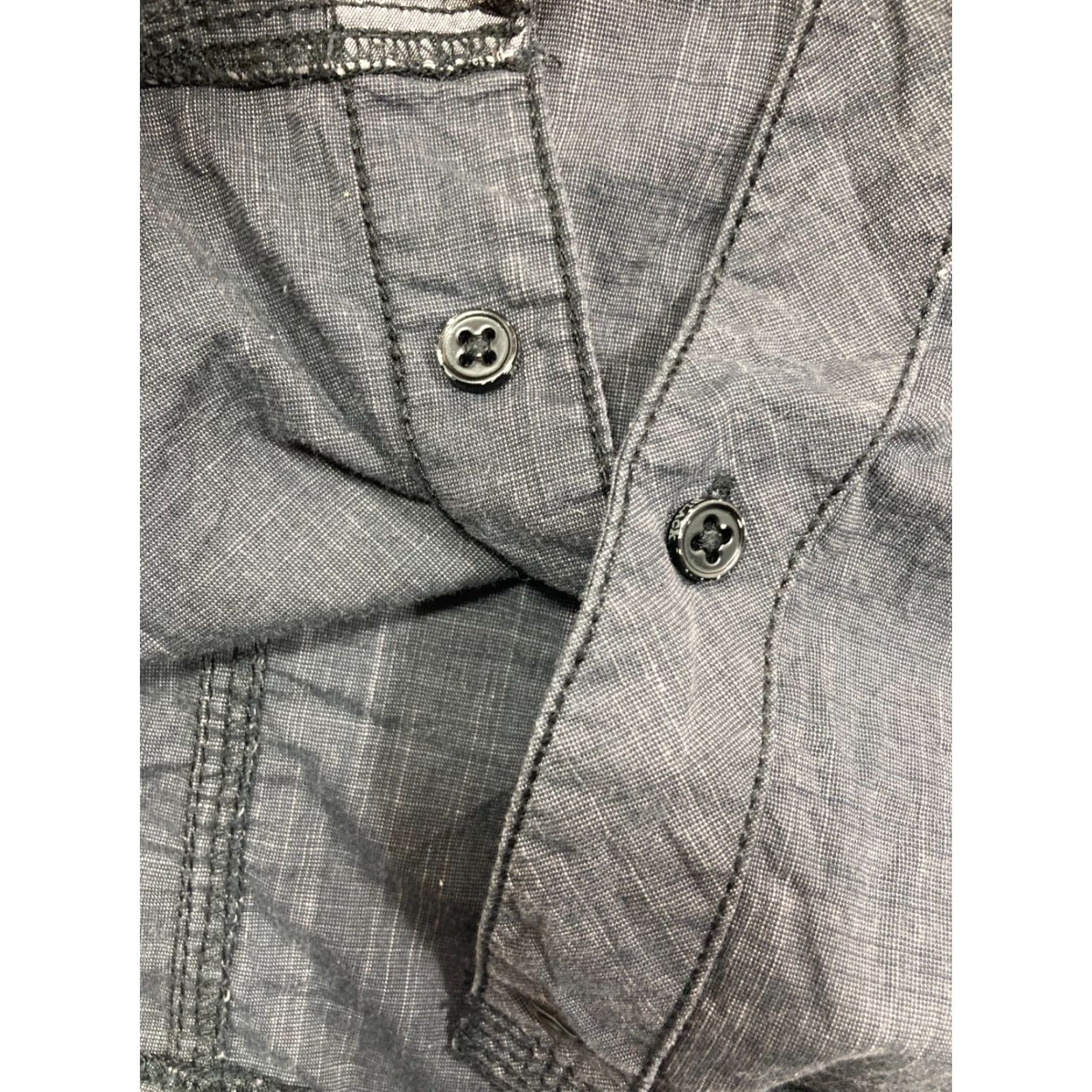 Buckle Black Buckle Black Shirt Mens 2XL Gray Button-Up Athletic Size US XXL / EU 58 / 5 - 2 Thumbnail