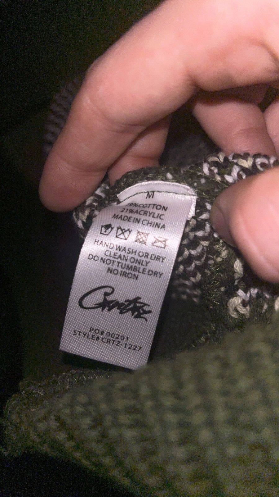 Corteiz Corteiz knit zip hoodie Size US M / EU 48-50 / 2 - 9 Thumbnail