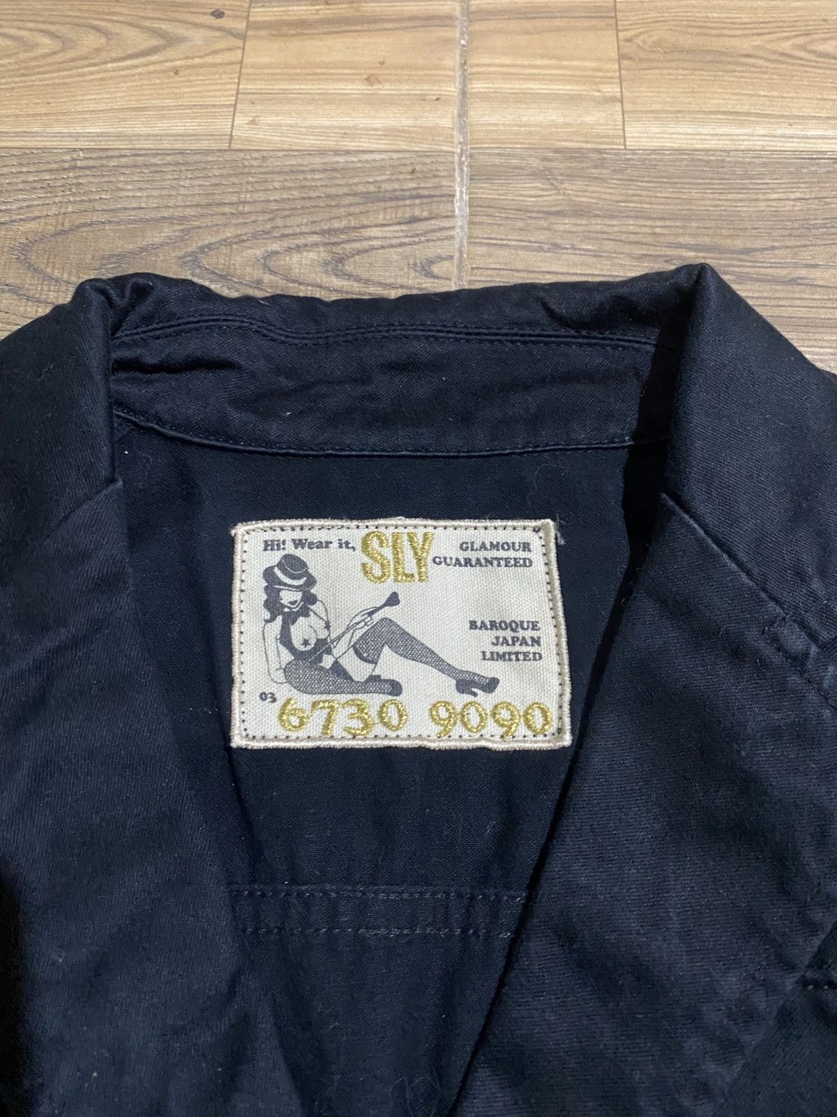 Japanese Brand SLY 6830 9090 MILITARY JACKET UNISEX Size US S / EU 44-46 / 1 - 8 Thumbnail